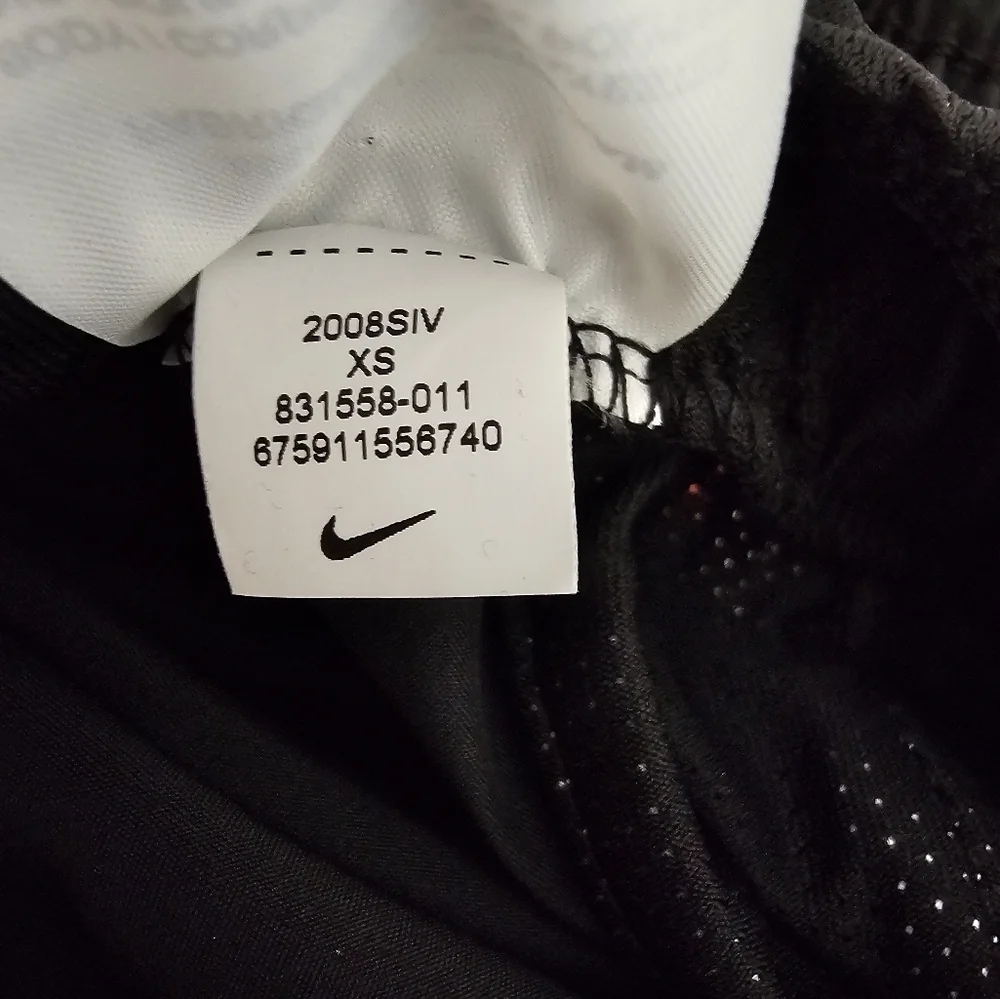 Nike Black and White Running Shorts Women's Size XS